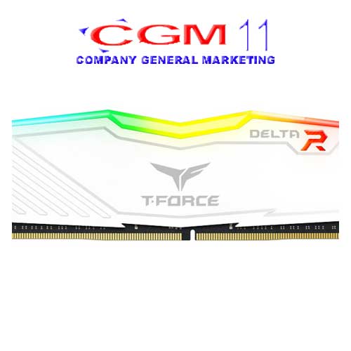 T-FORCE DDR4 LONGDIMM PC4 - 21300 DDR4 2666 Delta RGB white/blk 8Gb