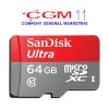 Sandisk Micro SDXC w/ Adaptor UHS-1 64GB