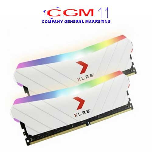 PC - Longdimm (XLR8) RGB White 16 GB Kit (8 GB X 2PCS) DDR4 3600 Mhz
