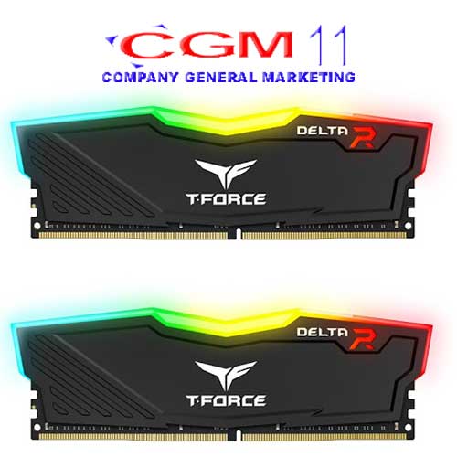 TEAM DELTA RGB TUF DDR4 - 2666 16X2 (Black)