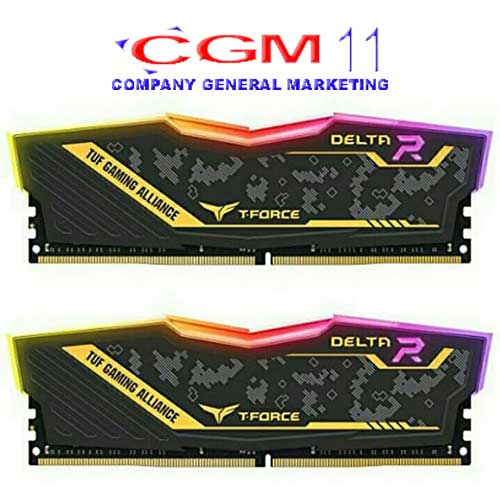 TEAM DELTA RGB TUF DDR4 - 3200 16X2 32GB (Black)