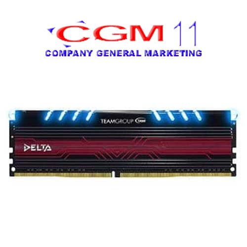 TEAM DELTA Series DDR4-3000（PC4-24000）white/blue 16GB x 2ual Channel Led Module ) DDR4-3000（PC4-24000）white/blue 16GB x 2
