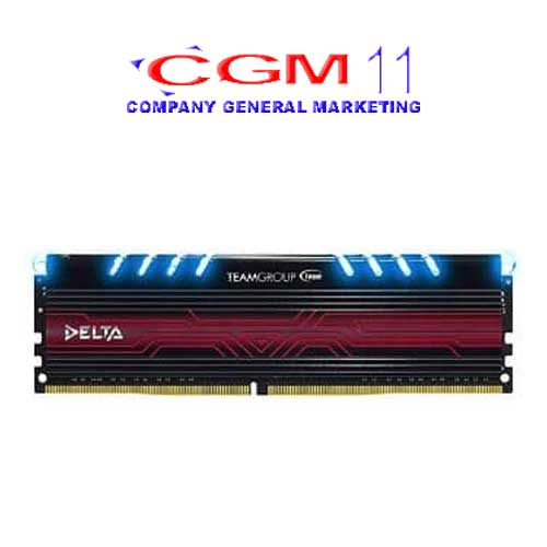 TEAM DELTA Series DDR4-3000（PC4-24000）white/blue 4GB x 2ual Channel Led Module ) DDR4-3000（PC4-24000）white/blue 4GB x 2