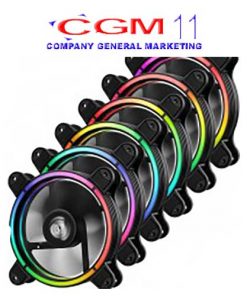ENERMAX TBRGB12BP3 LED TYPE Unique halo arc-shaped frame shows gorgeous and vivid visual effect