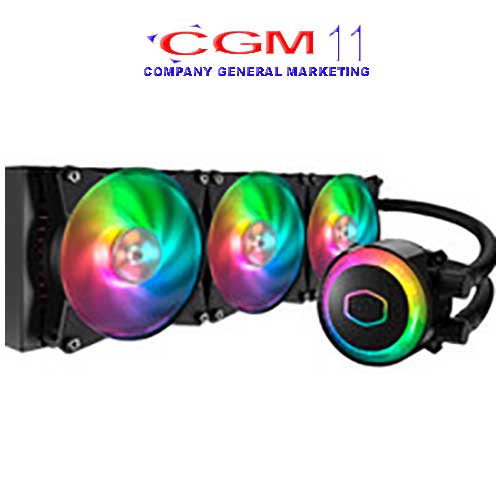 FAN HELOR 360 ( 360mm Length) LIQUID COOLING / THE PERFECT WATER BLOCK / DURABLE AND CONVENIENT /DYNAMIC RGB LIGHTING /MOTHERBOARD SYNCHRONIZATION + CORE BOX V2
